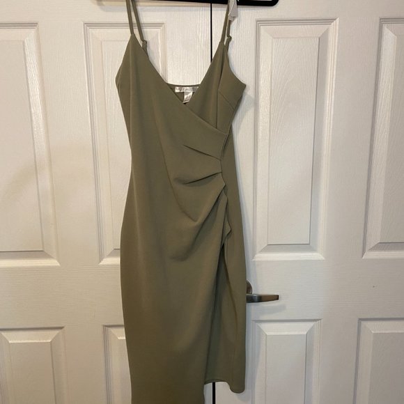 Streetwear Society Women's Sage Green Dress - Large - Picture 12 of 13